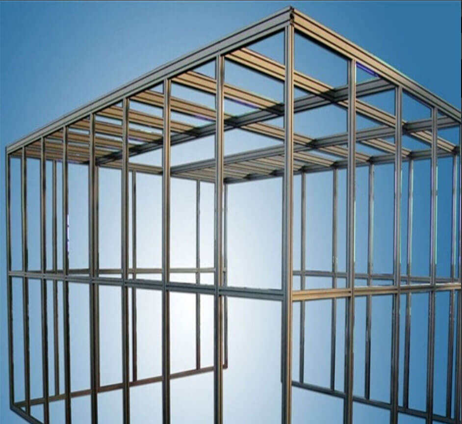 鋁型材潔凈棚風(fēng)量效果圖