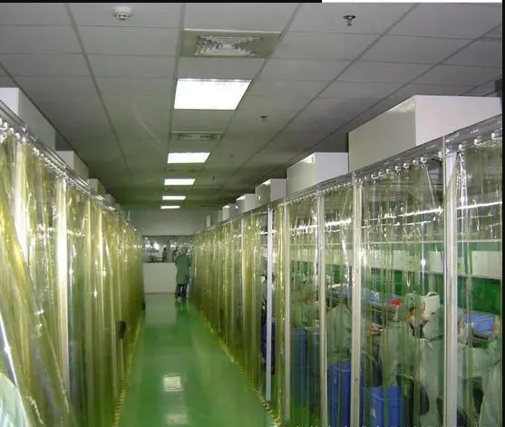 網(wǎng)格簾潔凈棚效果圖